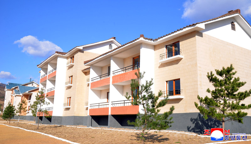 New houses and production buildings built in North Hamgyong Province  