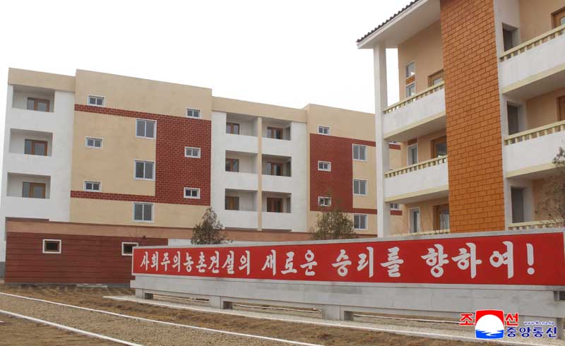 New houses built in North Hwanghae and South Phyongan provinces