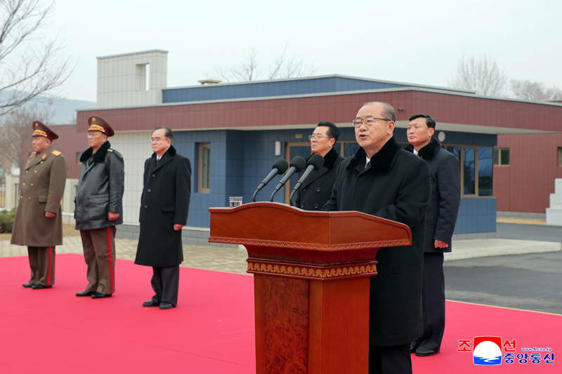 Regional-industry factories in Hwangju County inaugurated