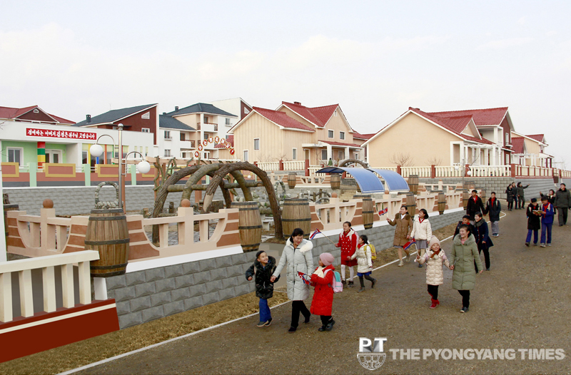 Masters of totally changed village