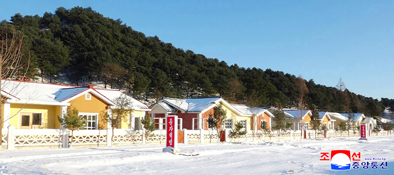 New houses built in North and South Hwanghae provinces
