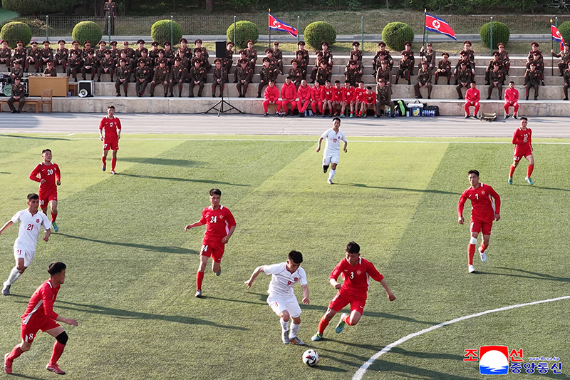 Football match adds festive mood to KPRA’s 94th birthday