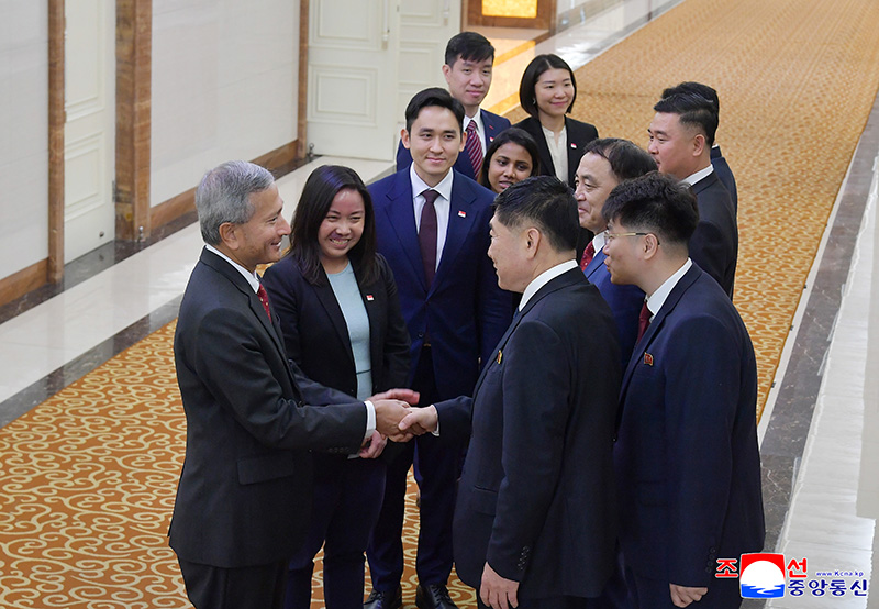 Singaporean foreign minister leaves Pyongyang