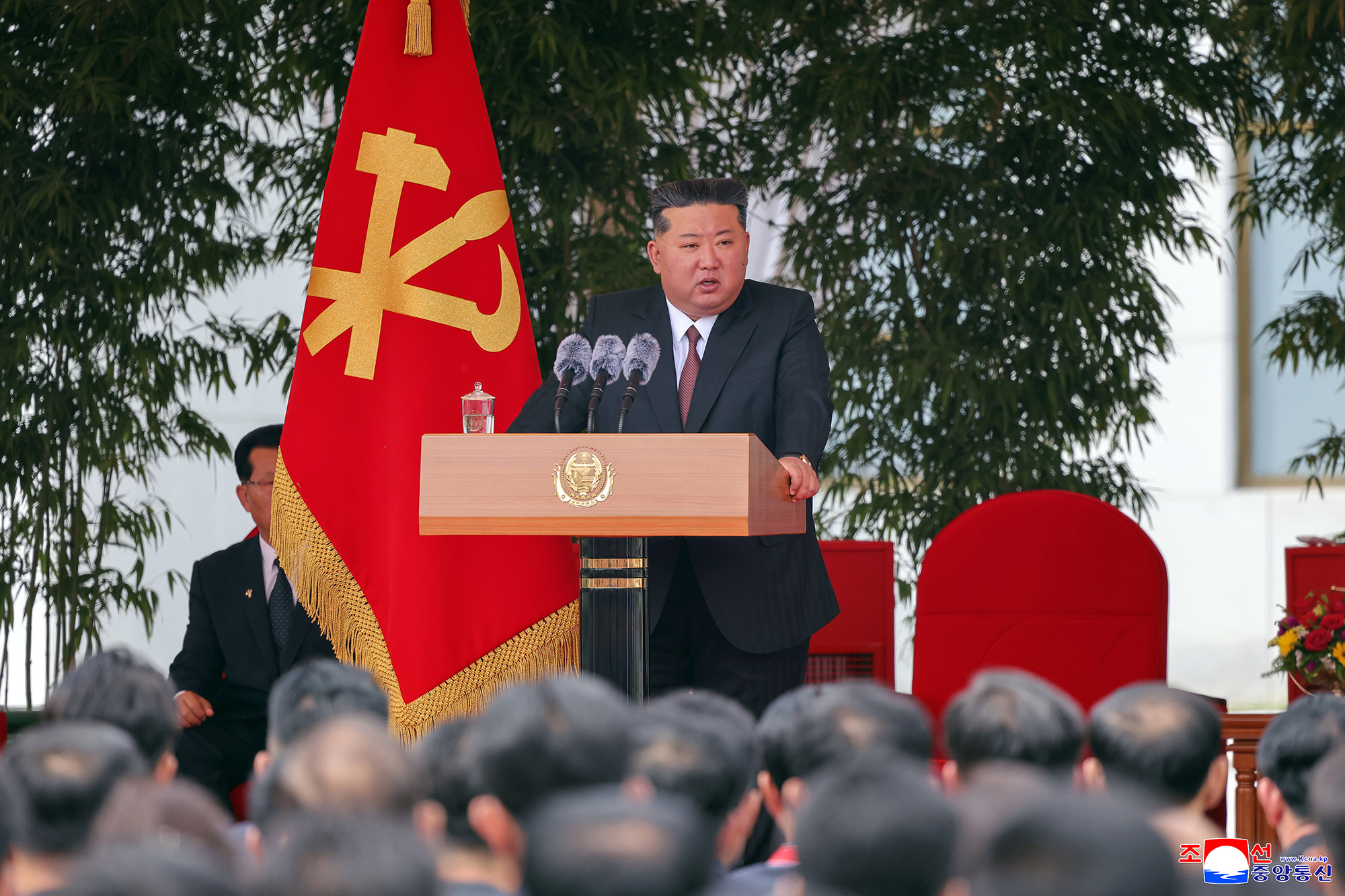 Respected Comrade Kim Jong Un pays congratulatory visit to Central Cadres Training School of WPK on its 80th founding anniversary