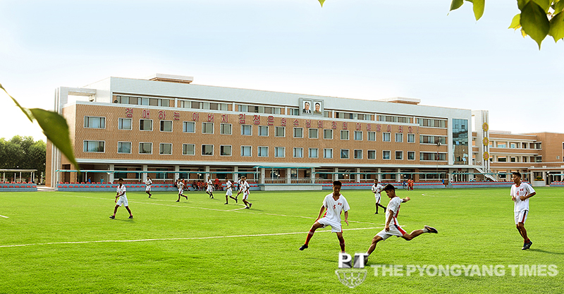 Middle school for orphans built under paternal love
